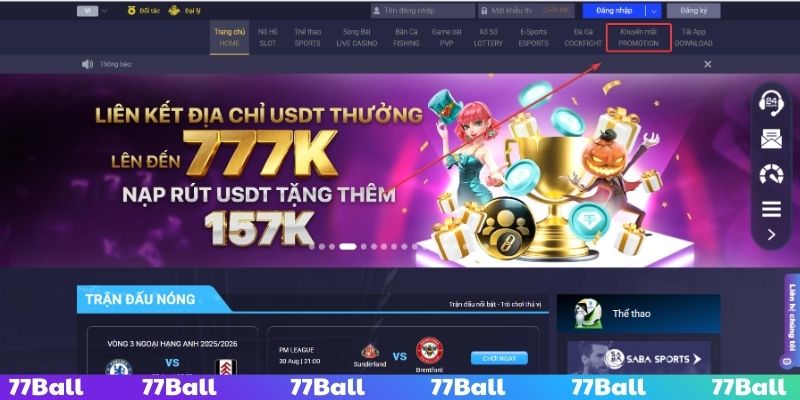 Cá cược trên trang web để nhận ưu đãi từ hệ thống