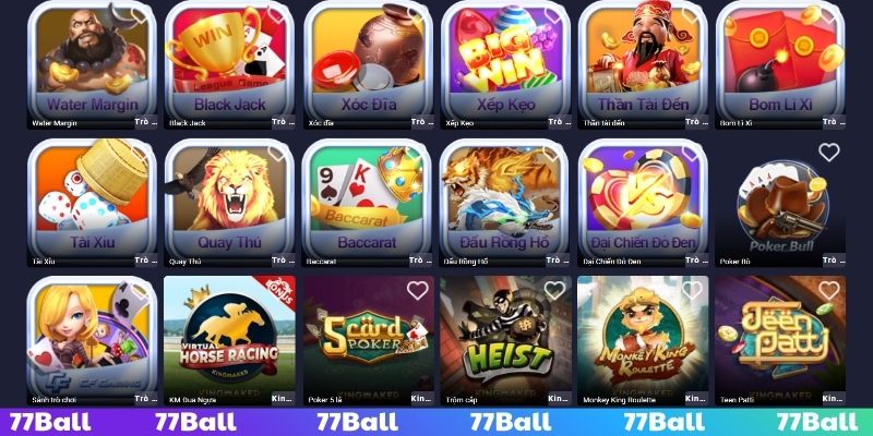 Hệ thống trò chơi nổi bật mang đến trải nghiệm tuyệt vời