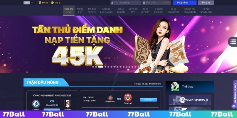 Lịch sử ra đời hình thành của nhà cái uy tín 77BALL