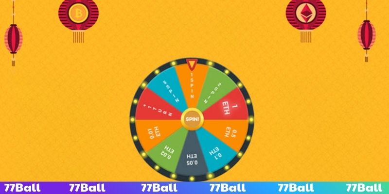 Thực hiện liên kết tài khoản ngân hàng để nhận vòng quay may mắn